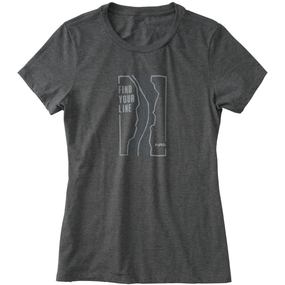Image for NRS Women&#39;s Find Your Line T-Shirt - Closeout
