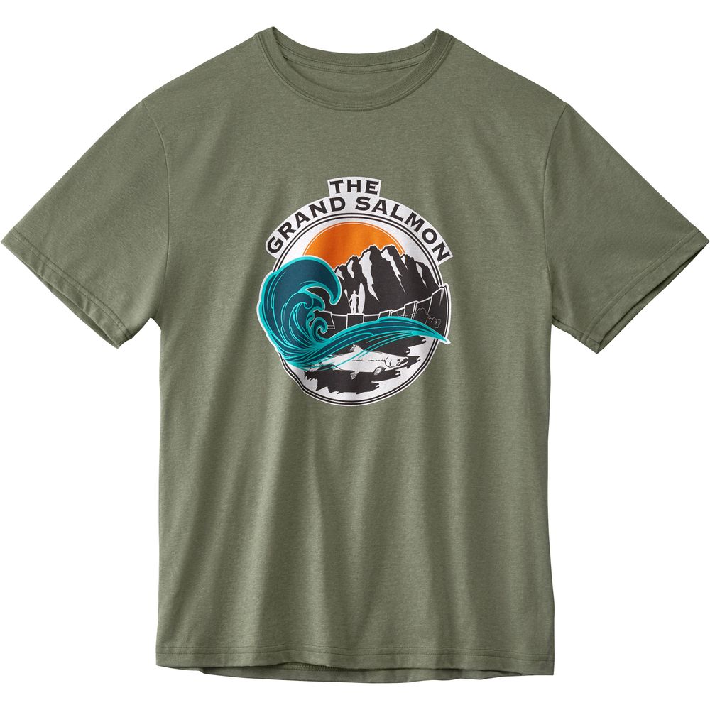Image for Men&#39;s Grand Salmon Short-Sleeve Eco T-Shirt