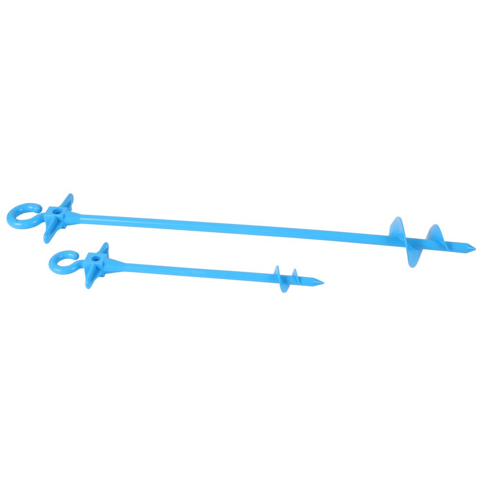 Image for Blue Screw Sand and Soil Stakes