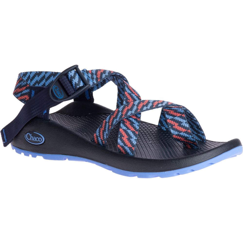 red white and blue chacos