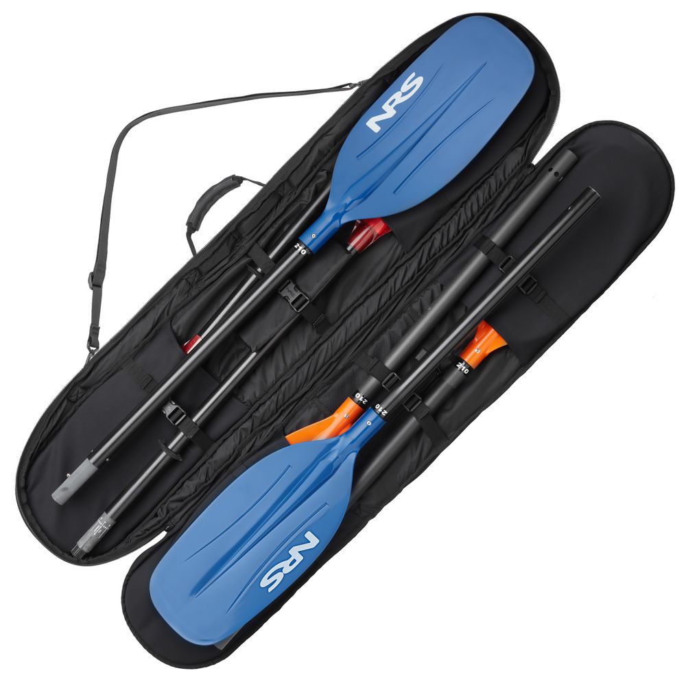 Kayak Paddle Bag Split Shaft Canoe SUP Paddles Cover Storage Transport Mesh Bag