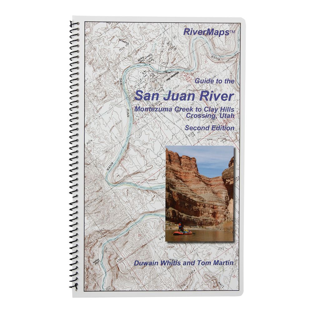 Image for RiverMaps San Juan River 2nd Edition Guide Book