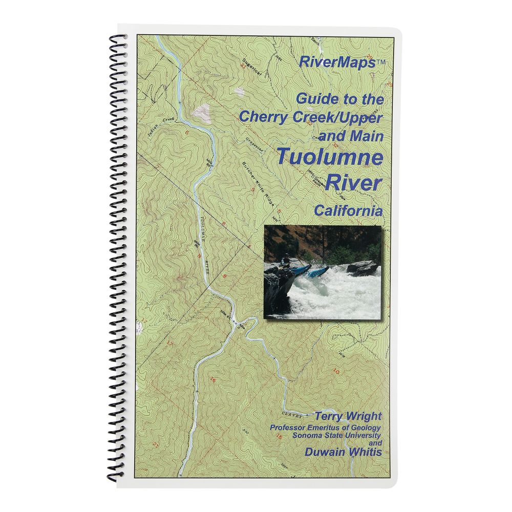 Image for RiverMaps Cherry Creek &amp; Tuolomne River Guide Book