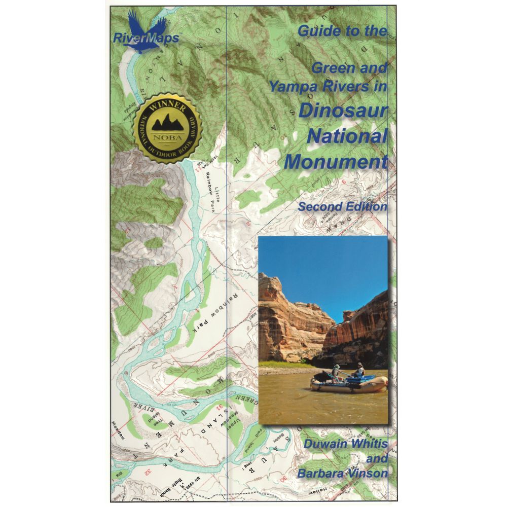 Image for RiverMaps Green &amp; Yampa in Dinosaur National Monument Guide Book