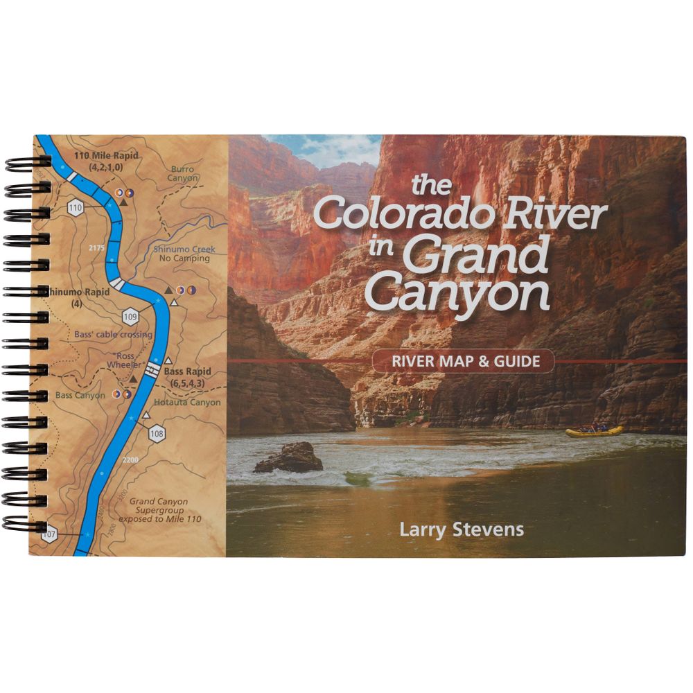 Image for The Colorado River in Grand Canyon River Map &amp; Guide