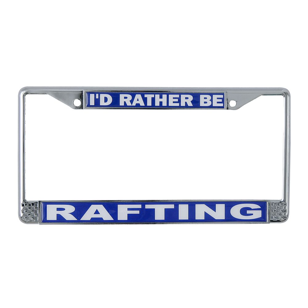 Image for Rafting License Plate Frame