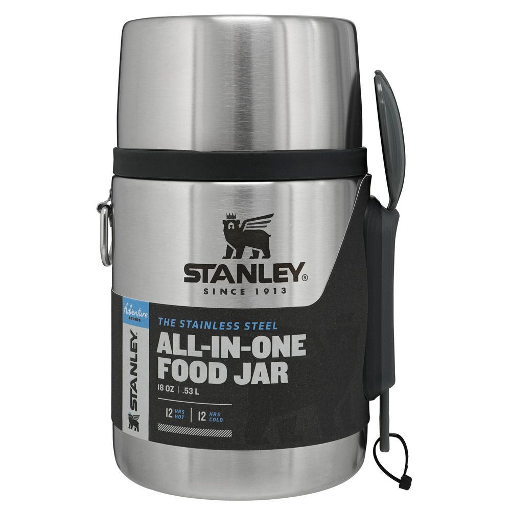 Stanley Adventure Stainless Steel All-In-One Food Jar | NRS Adventure Stainless Steel All In One Food Jar 18 Oz
