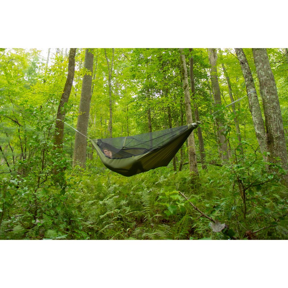 ENO Hammock Jungle Military Bushcraft Survival Camping Olive DoubleNest 400 lbs 