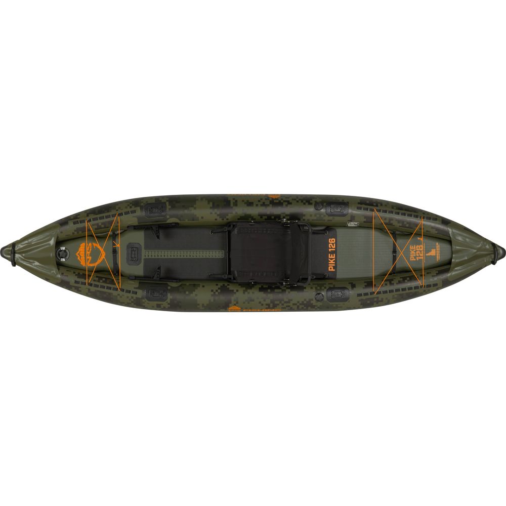 NRS Pike 126 Pro 🎣 Inflatable Fishing Kayak 📈 Specs & Features